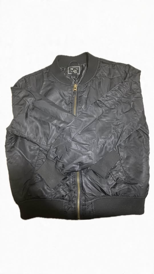 Black Bomber Jacket