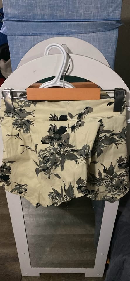 Floral Skirt/Shorts
