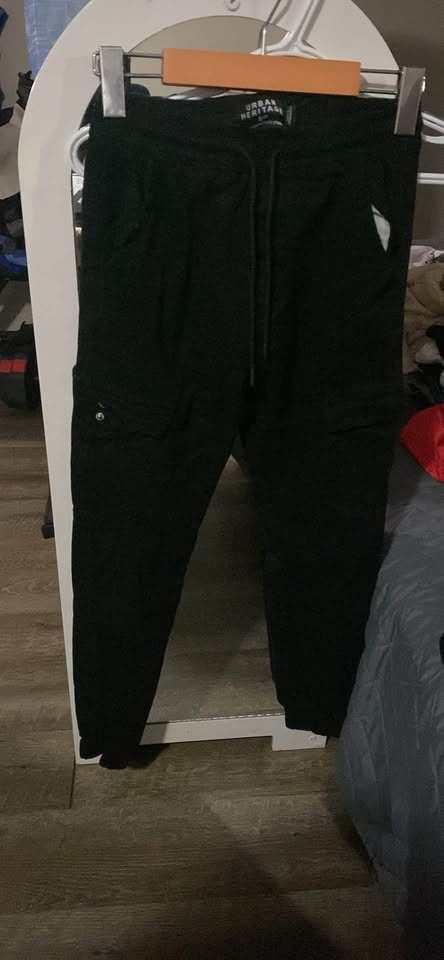 Urban Heritage Black Jogger Pants