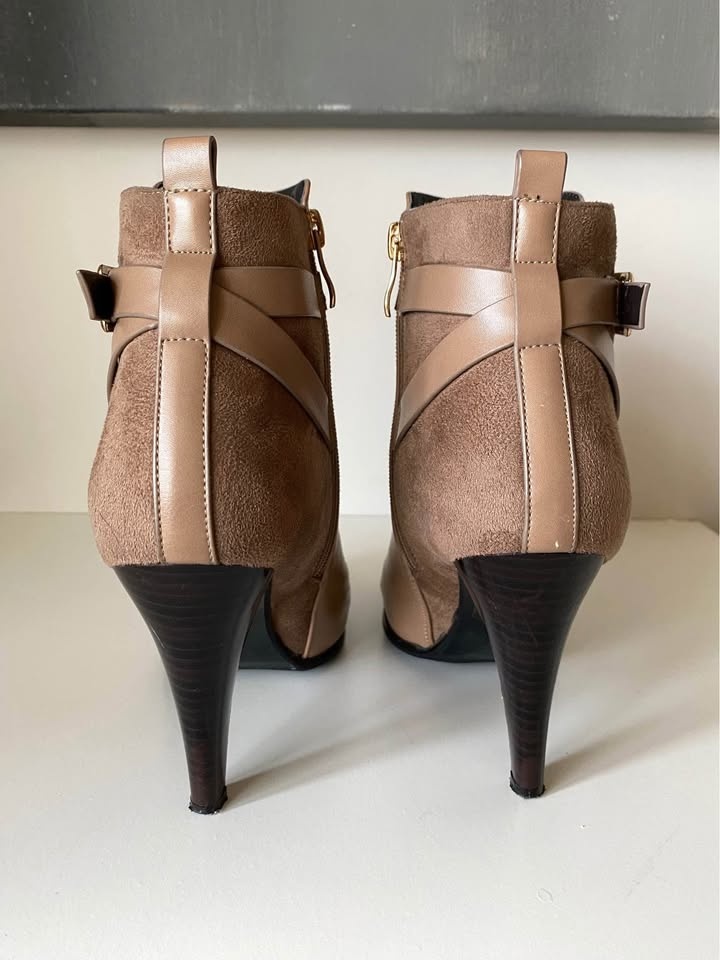 Shoes Booties | Beige Heels shoes - photo 3