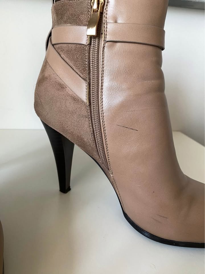 Shoes Booties | Beige Heels shoes - photo 4