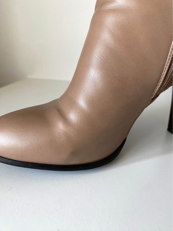 Shoes Booties | Beige Heels shoes - photo 5