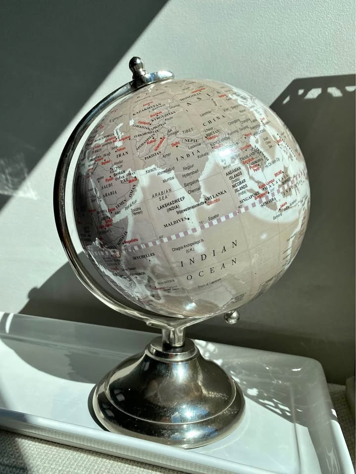World Globe home decor