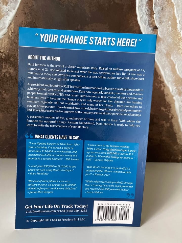 First Steps To Wealth Softcover Book by Dani Johnson - photo 4