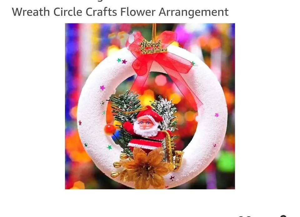 Polystyrene Foam Wreath thumbnail