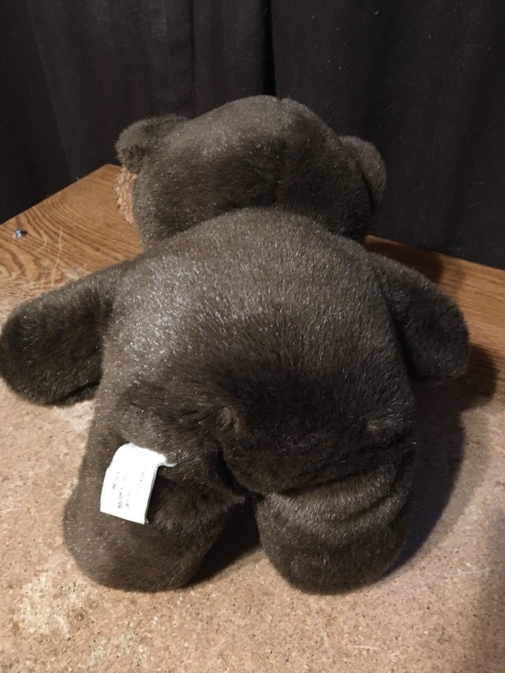 Chosun Heart to Heart Bear 11" Dark Brown Teddy Sears - photo 2