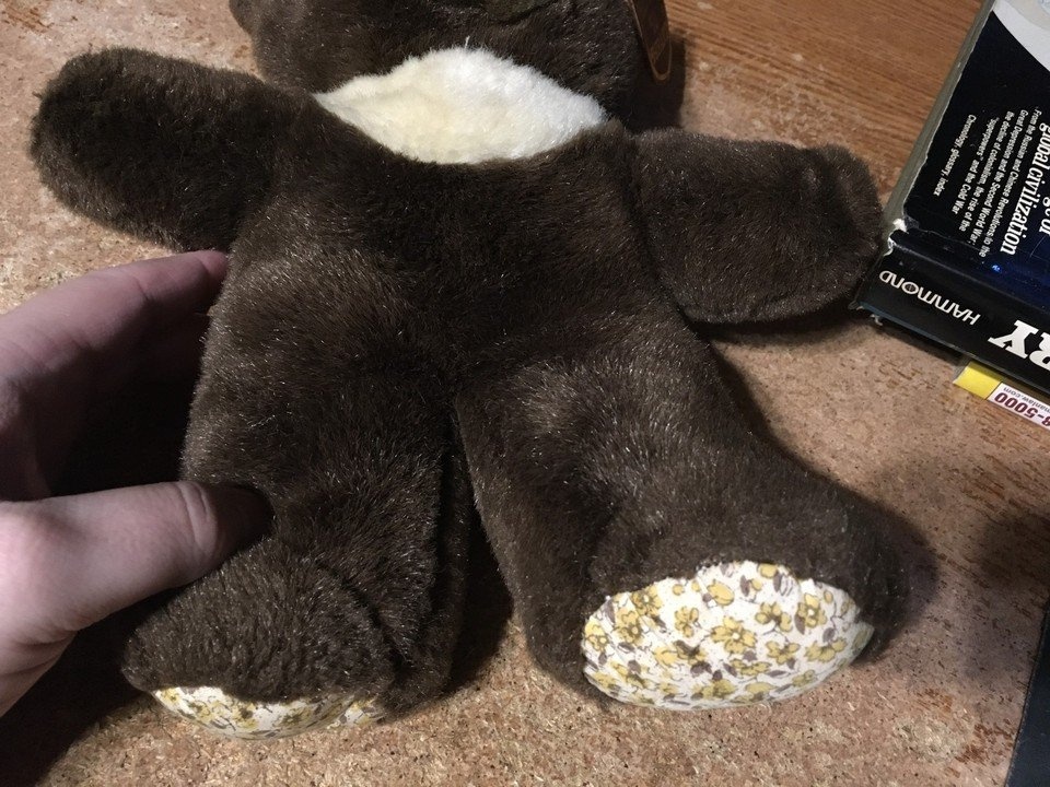 Chosun Heart to Heart Bear 11" Dark Brown Teddy Sears - photo 4