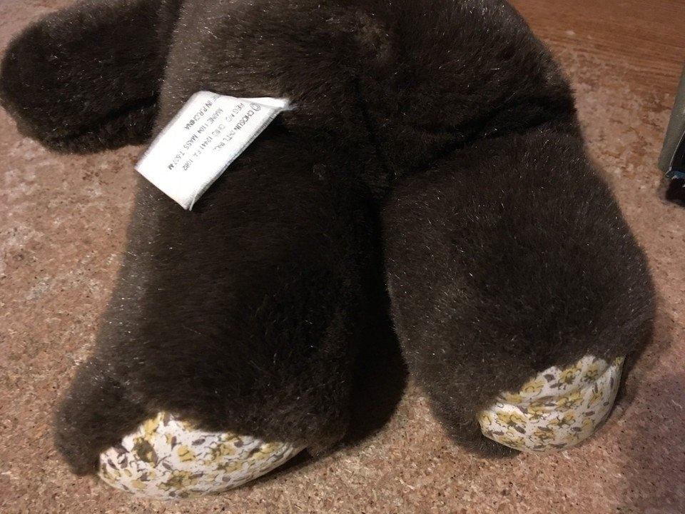 Chosun Heart to Heart Bear 11" Dark Brown Teddy Sears - photo 5