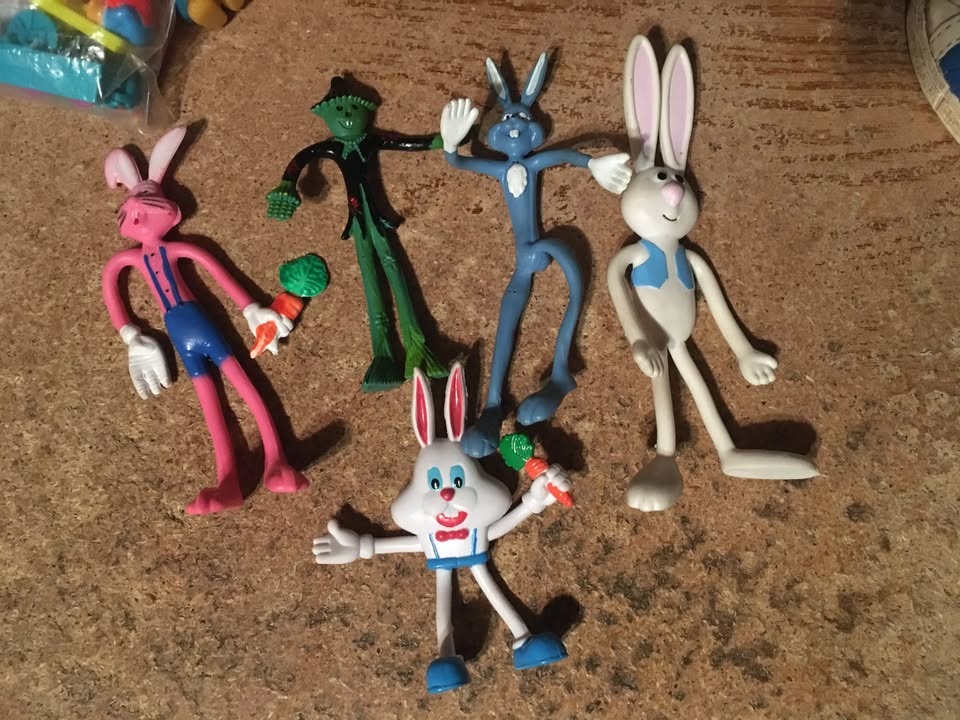 BIG LOT OF VINTAGE FIGURES PLUSH TOYS HAPPY MEAL MCDONALDS WOOD - photo 3