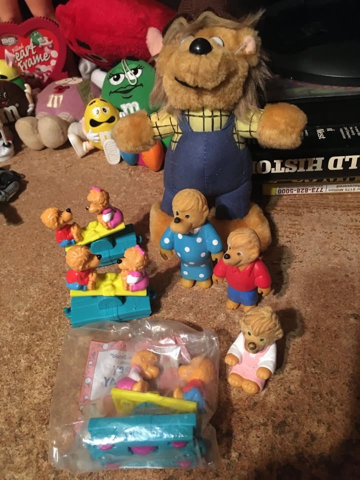BIG LOT OF VINTAGE FIGURES PLUSH TOYS HAPPY MEAL MCDONALDS WOOD - photo 5