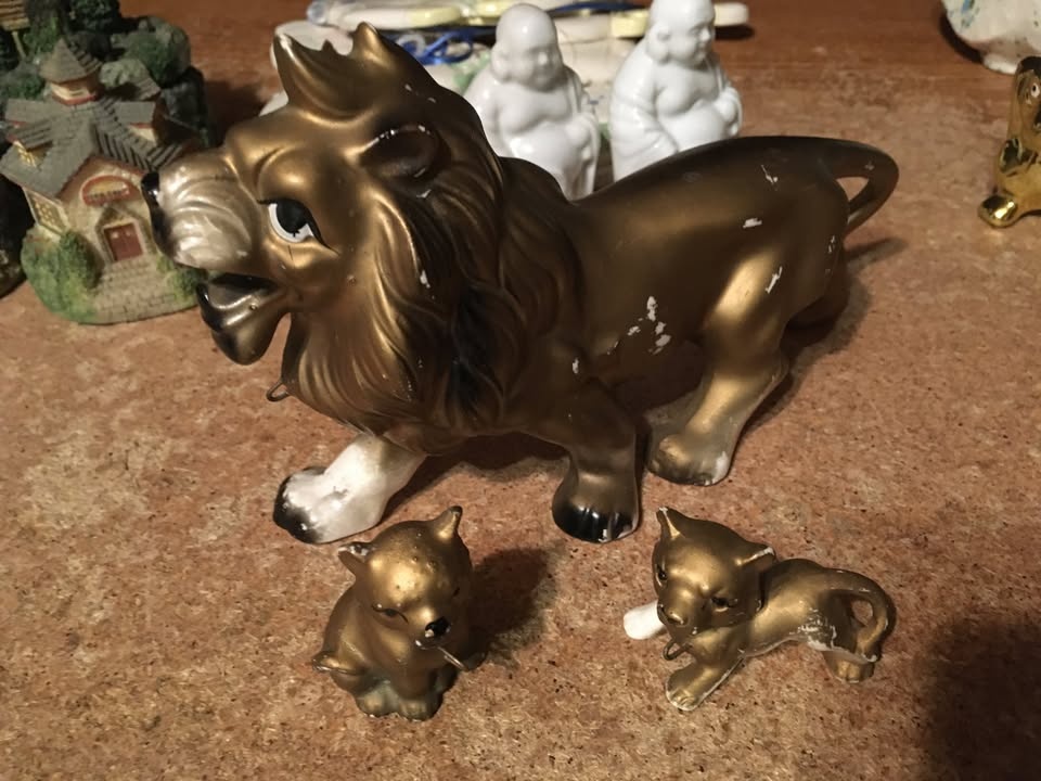 BIG LOT OF 40 ANIMAL FIGURES: LION, SWANS, CARDINAL, ELEPHANT, B - photo 5