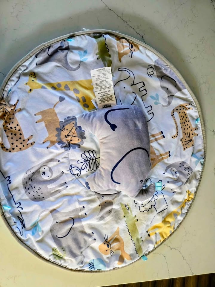 Carter’s Safari Baby Play Gym & Tummy Time Mat - photo 3