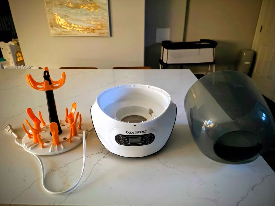 Baby Brezza Sterilizer Dryer - White, Large Capacity - photo 2
