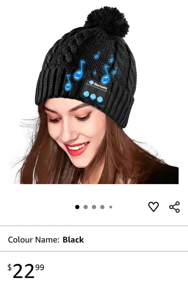 New Bluetooth Music Winter Touque Beanie