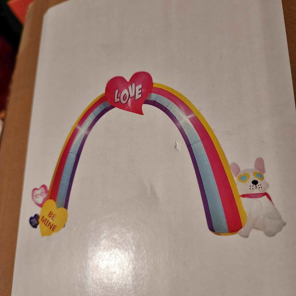 New Valentine Be Mine Inflatable 8ft Arch