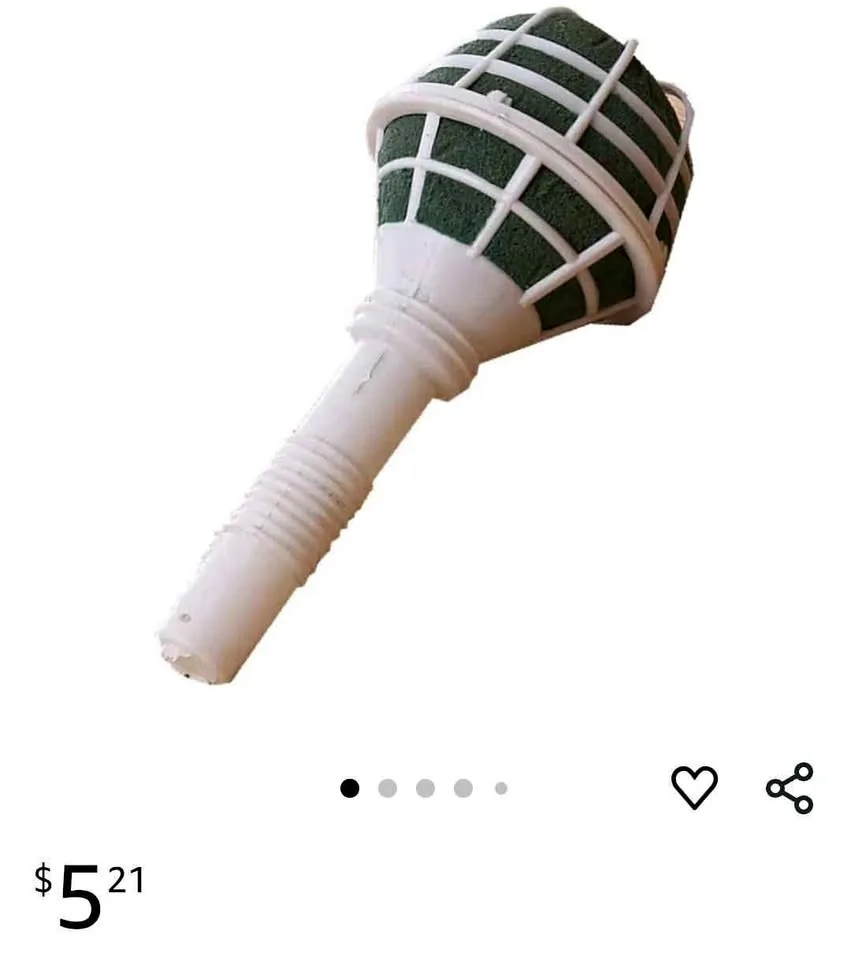 U-K Flower Handle Foam Bouquet Holder thumbnail