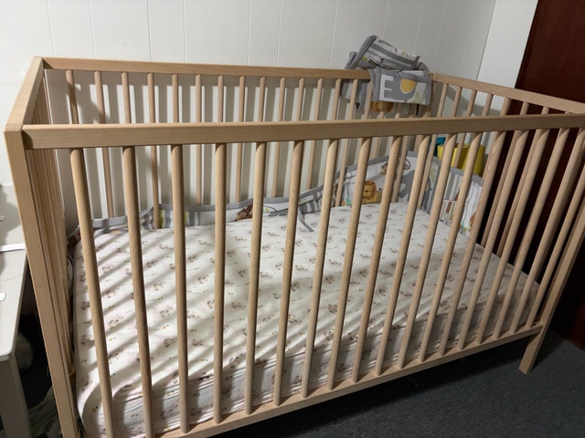 IKEA SNIGLAR Crib + Mattress - photo 2