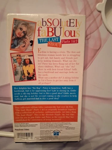 Absolutely Fabulous VHS Tape - photo 3