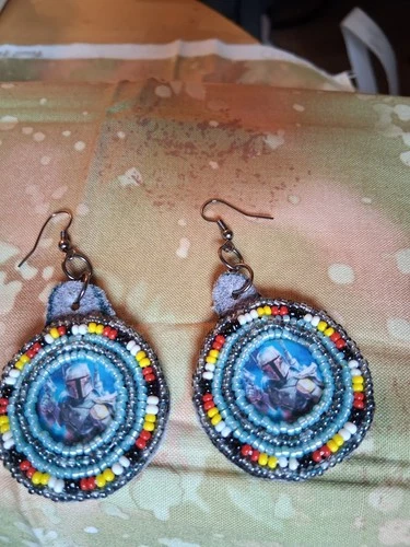 Star Wars Beaded Earrings - photo 2
