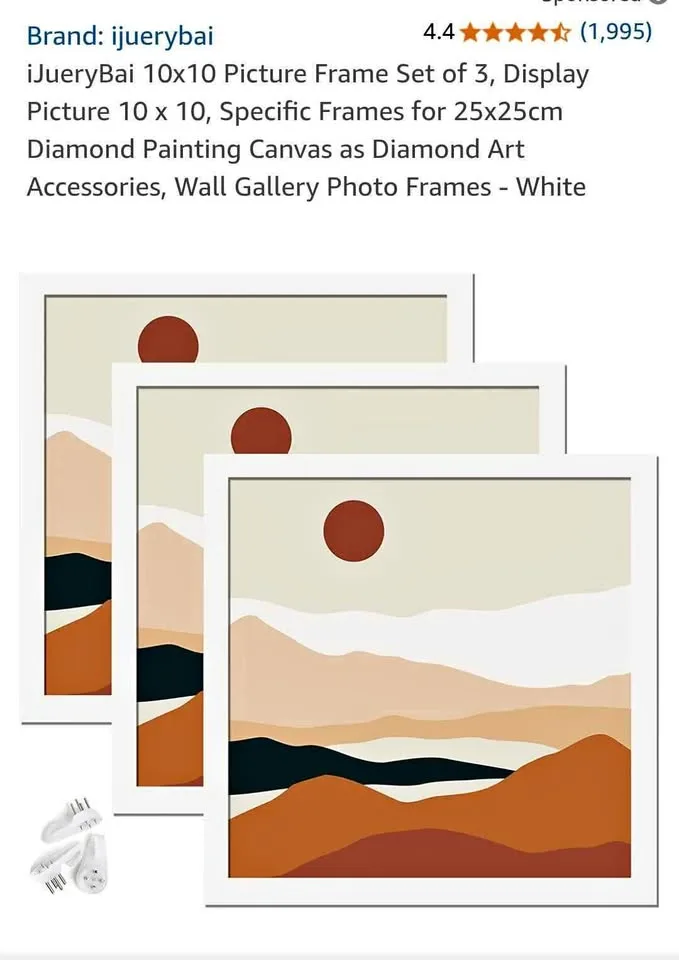 Specific Frames for 25x25cm Diamond Painting Canvas thumbnail