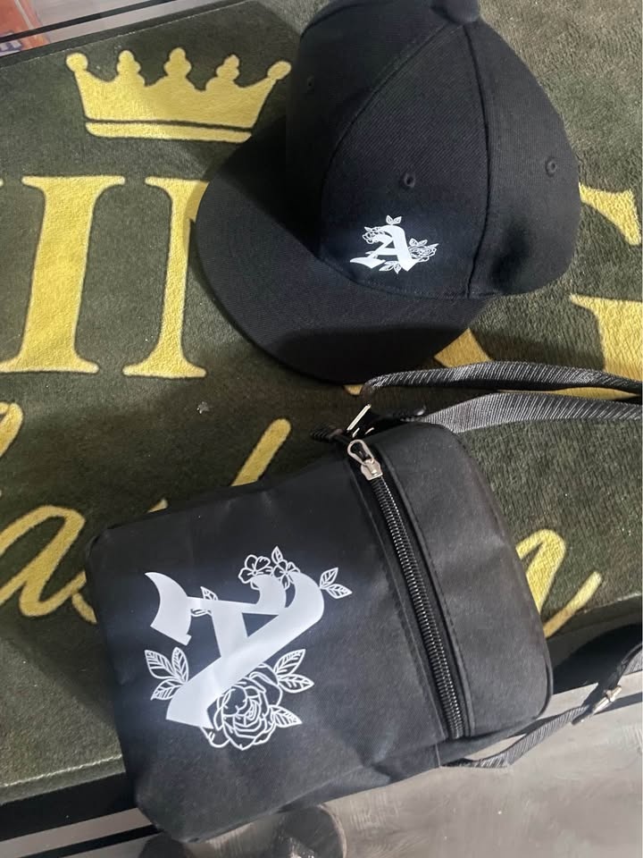Custom Hip Hop Caps with Satchel Bag Matching Set - photo 4