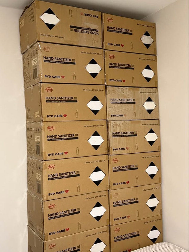Hand Sanitizer WHOLE CASE (240 bottles)