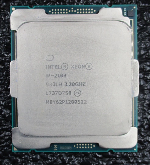 Intel Xeon W-2104 3.2Ghz Quad Core CPU