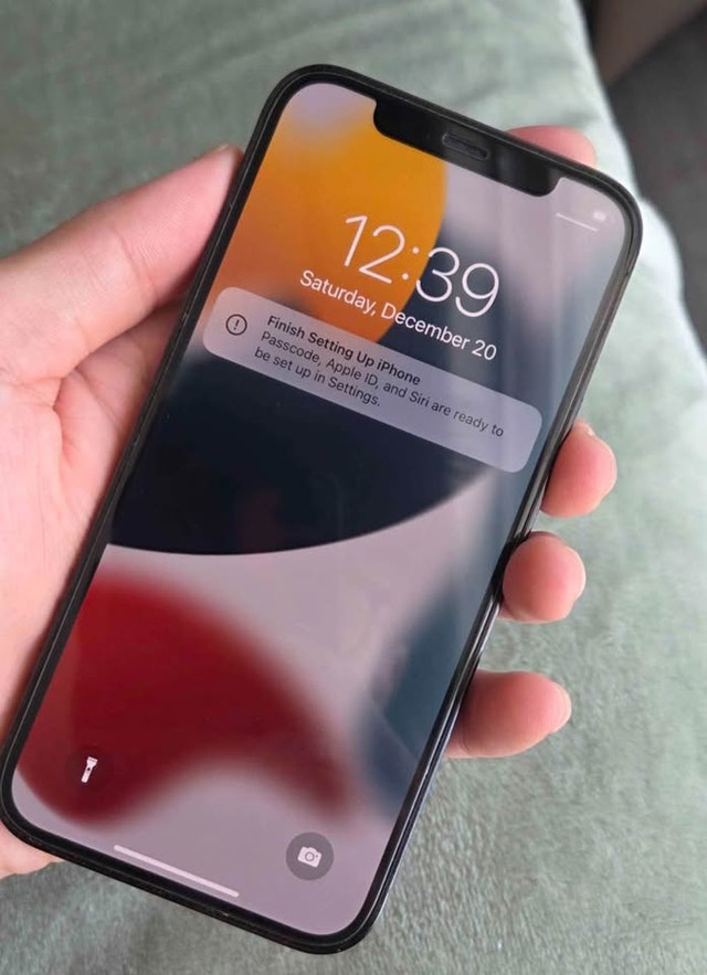 iPhone 12 Pro Max 128GB Unlocked with case