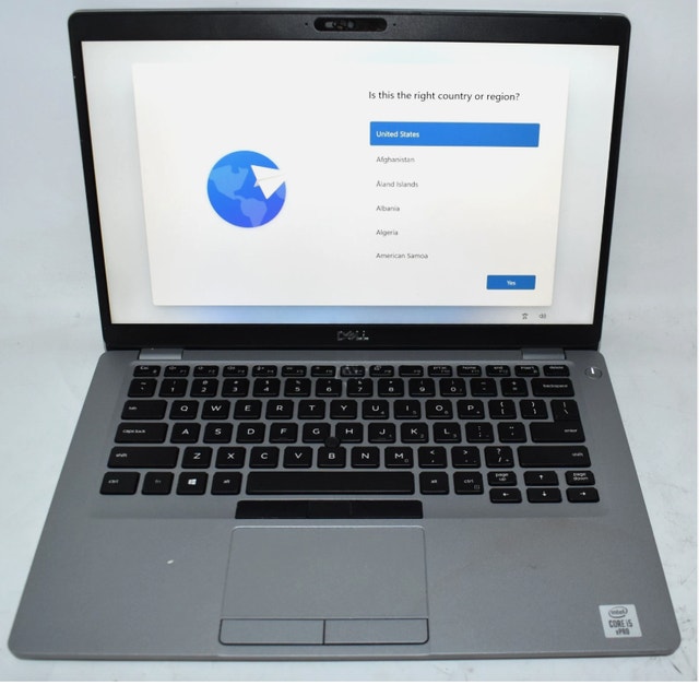 Dell Latitude 5411 Laptop - i5-10400H, 16GB RAM, 256GB NVMe