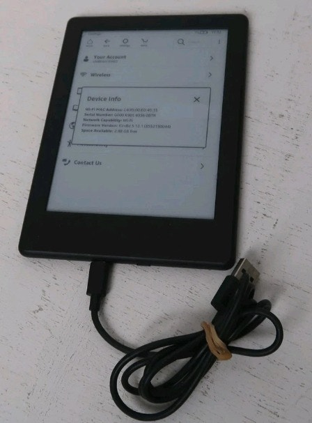 Amazon Kindle 8th Gen Wi-Fi 6" eBook Reader