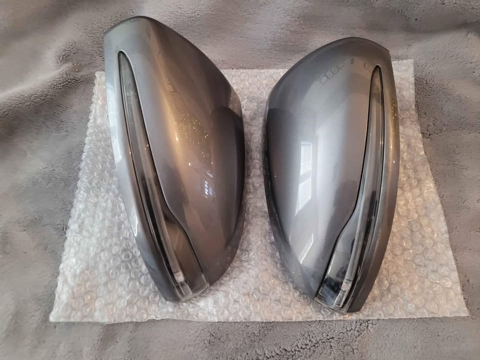 Mercedes C300 OEM 2014-2018 Mirror Caps Mett Grey