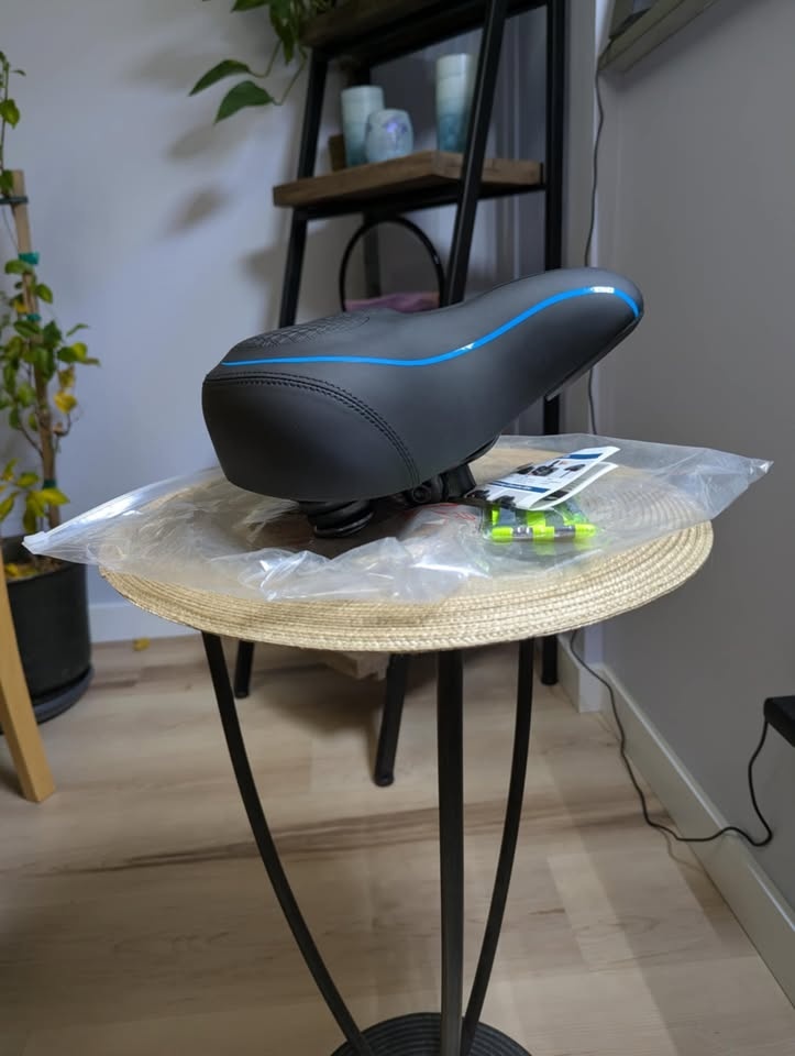 TONBUX Wide Bike Seat for Men & Women - photo 2