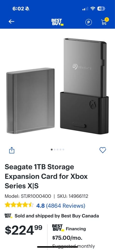 Xbox Series S (512GB) + 1TB Seagate Expansion Card - photo 2