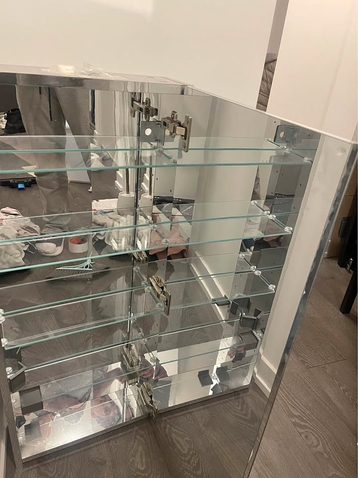 IKEA GODMORGON Mirrored Cabinet - Brand New
