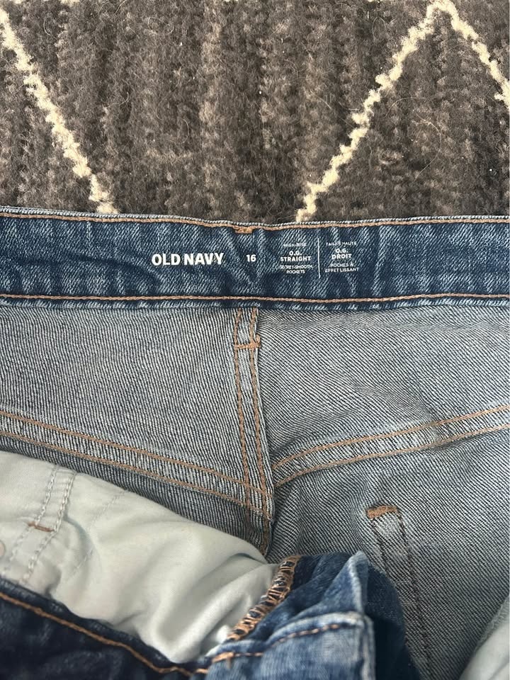 Old Navy OG Straight Fit Jeans - Size 16 - photo 2