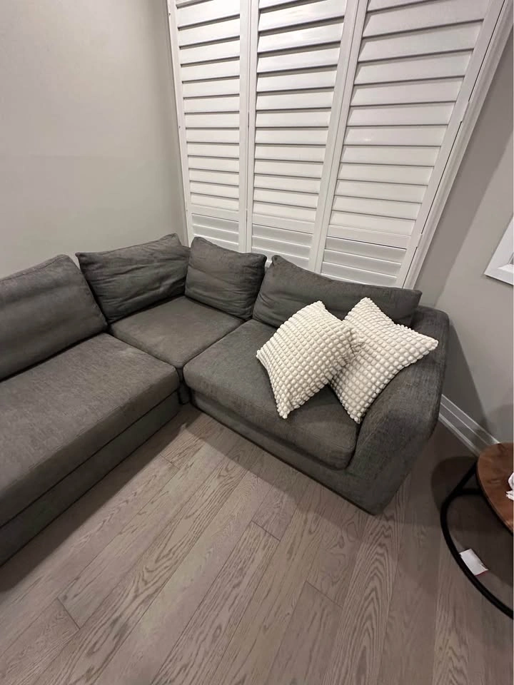 EQ3 3-PIECE PLUSH SECTIONAL - photo 3