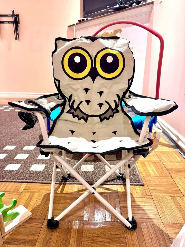 Kids Foldable Owl Chair