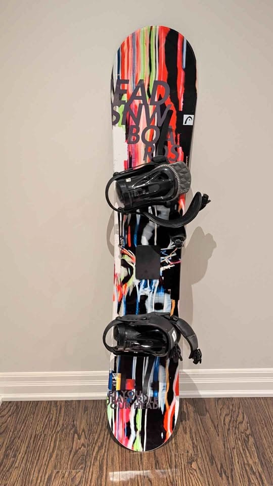 Head Snowboard and Bindings Brand New 156 cm
