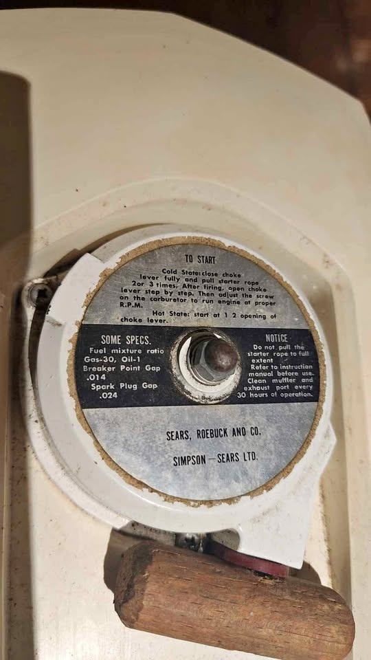 Sears Robuck 1.2 hp 2 Stroke Outboard Boat Motor