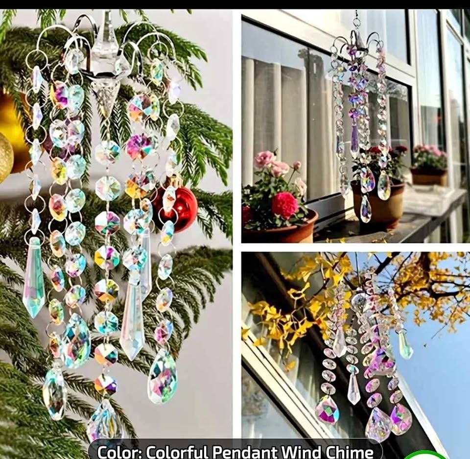 NEW Crystal Chandelier Suncatcher Wind Chime