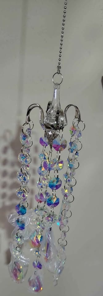 NEW Crystal Chandelier Suncatcher Wind Chime - photo 2