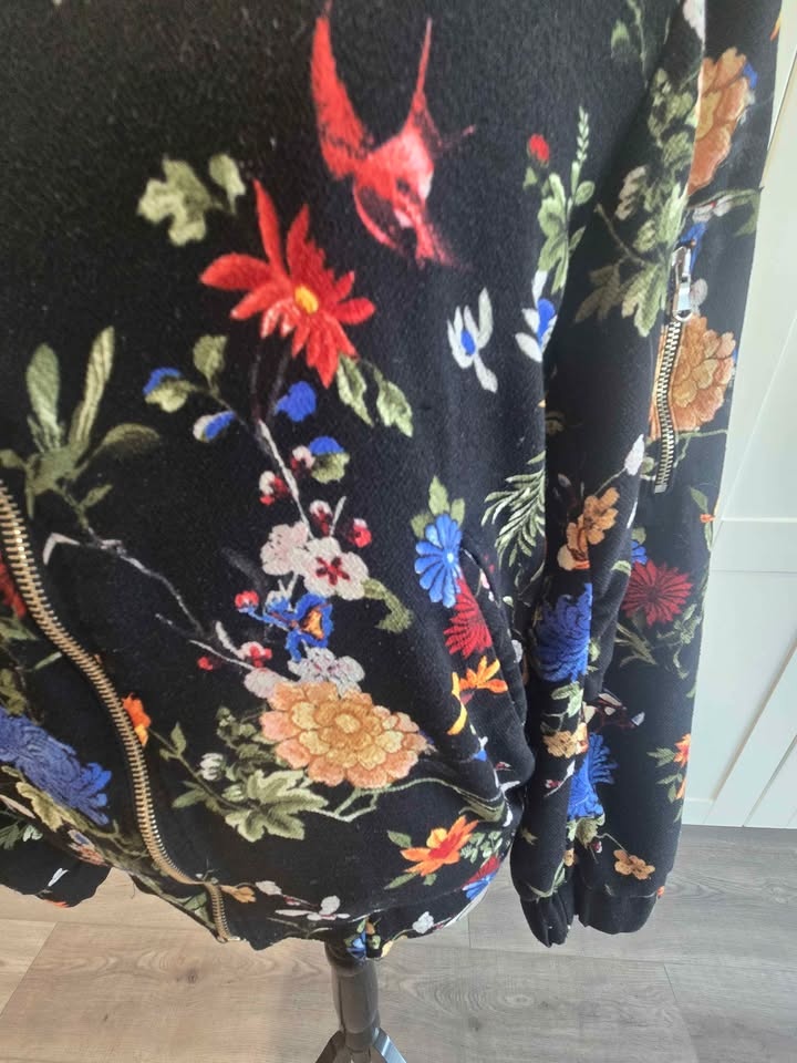 Zara floral shorter coat - photo 2