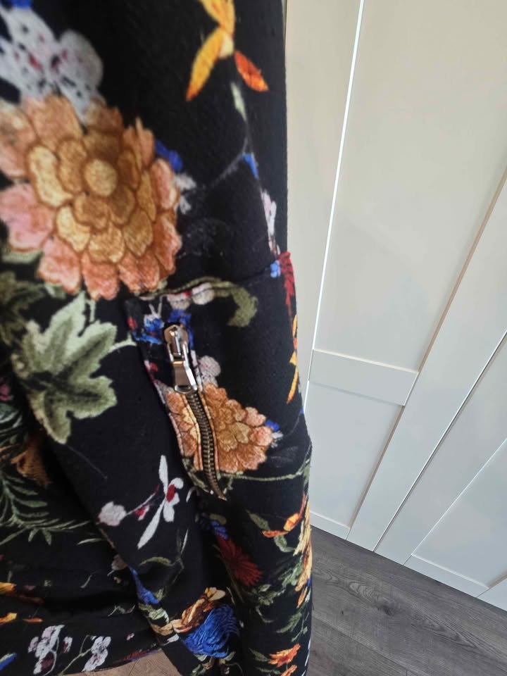Zara floral shorter coat - photo 4