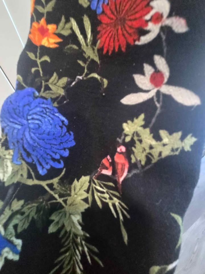 Zara floral shorter coat - photo 5
