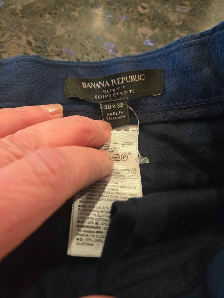 NEW Banana Republic Linen Pants - photo 2