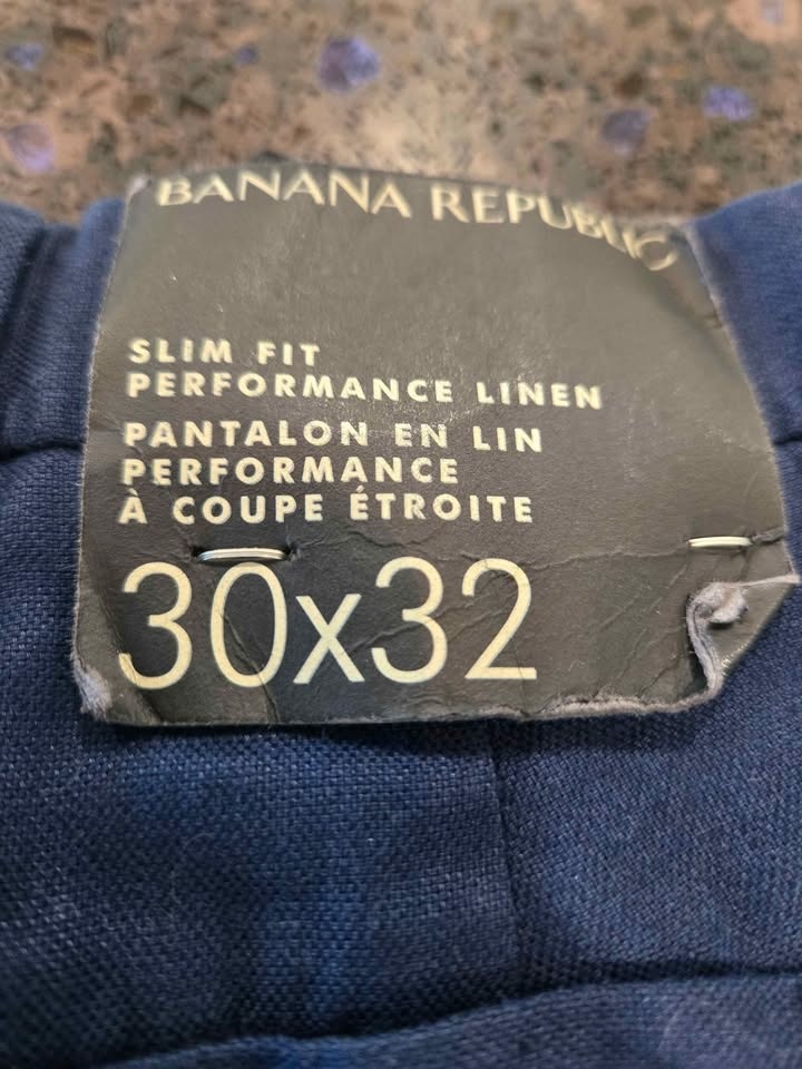 NEW Banana Republic Linen Pants - photo 3