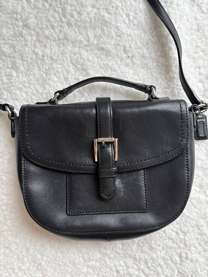 Coach Black Charlie Leather Anderson Crossbody Bag (F51286) - photo 2