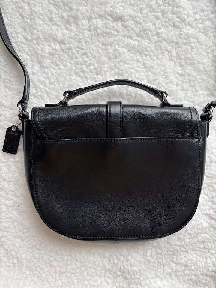 Coach Black Charlie Leather Anderson Crossbody Bag (F51286) - photo 3