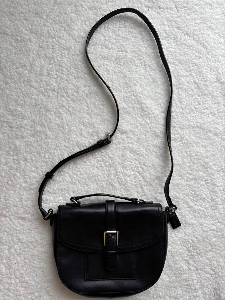 Coach Black Charlie Leather Anderson Crossbody Bag (F51286) - photo 5