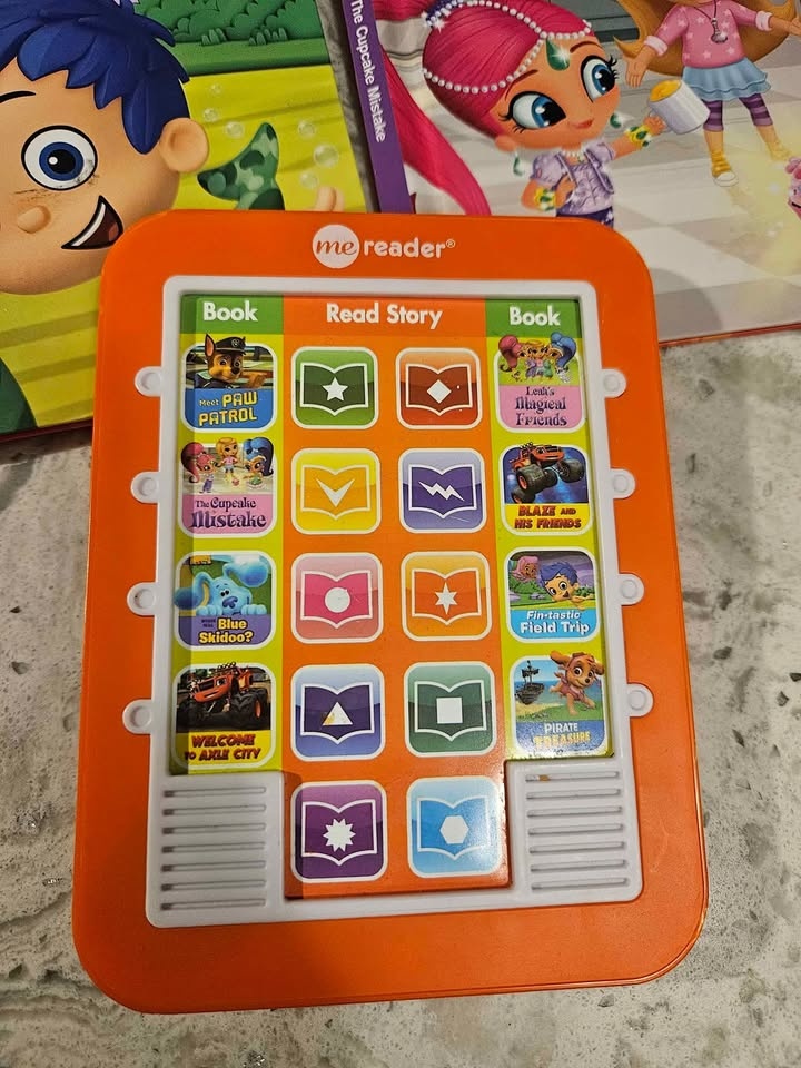 Me reader - electronic reader and 8 book library - photo 2